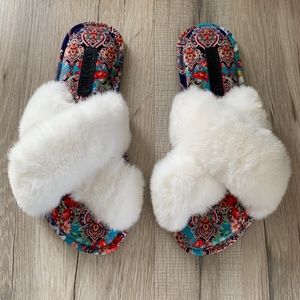 NEW Johnny Was Slippers